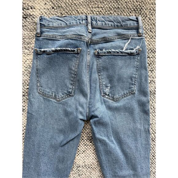 AGOLDE Nico High Rise Slim Jeans - Distressed - Picture 9 of 10